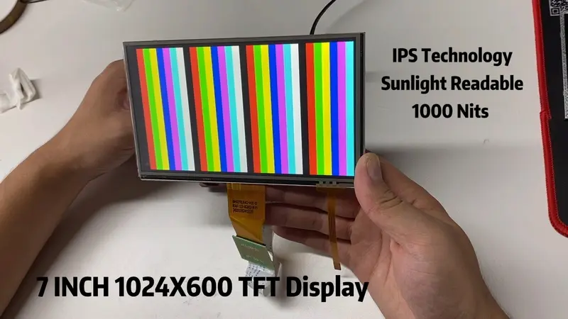 شاشة شاشة كلاسيكية تعمل باللمس مقاس 7 بوصات 4 أسلاك