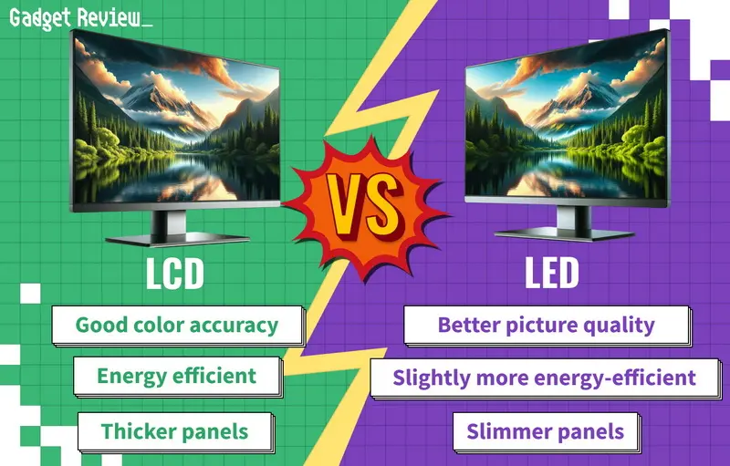 شاشة LCD مختلفة عن الشاشات الأخرى