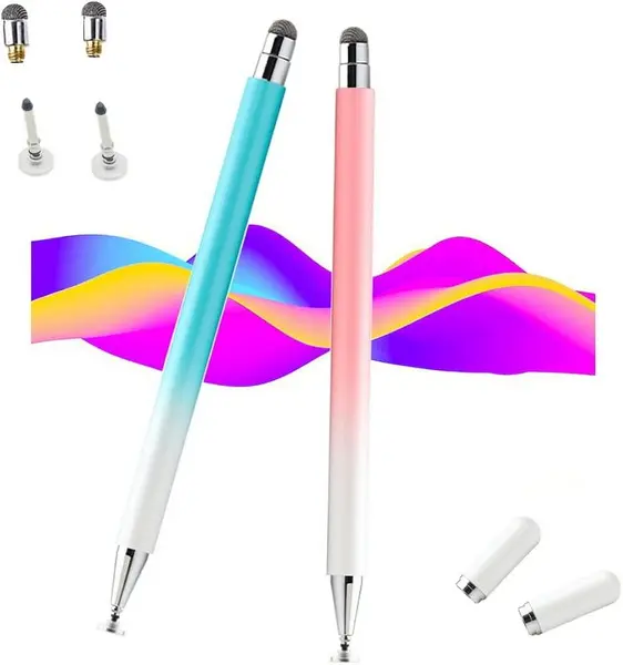 قلم ملون لشاشة تعمل باللمس بالسعة