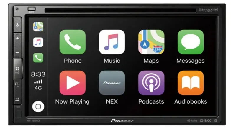 Receptor de DVD multimedia Pioneer 6.8 restaurado
