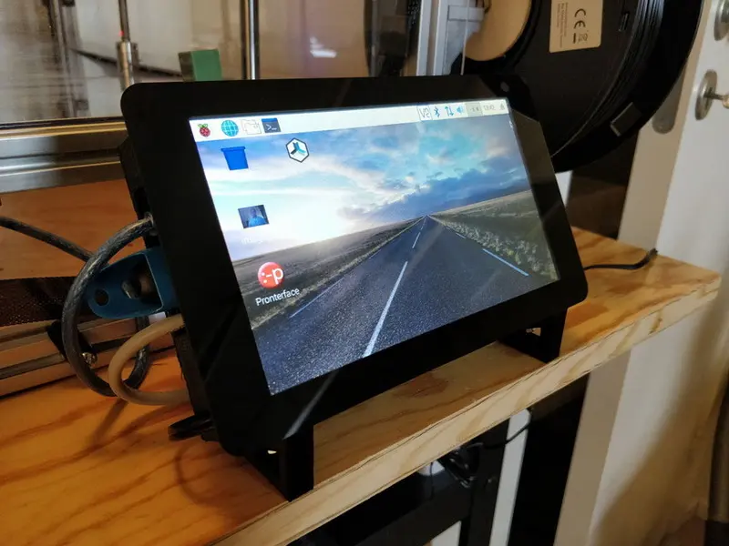 3D-Druck-Pi-Gehäuse mit Display