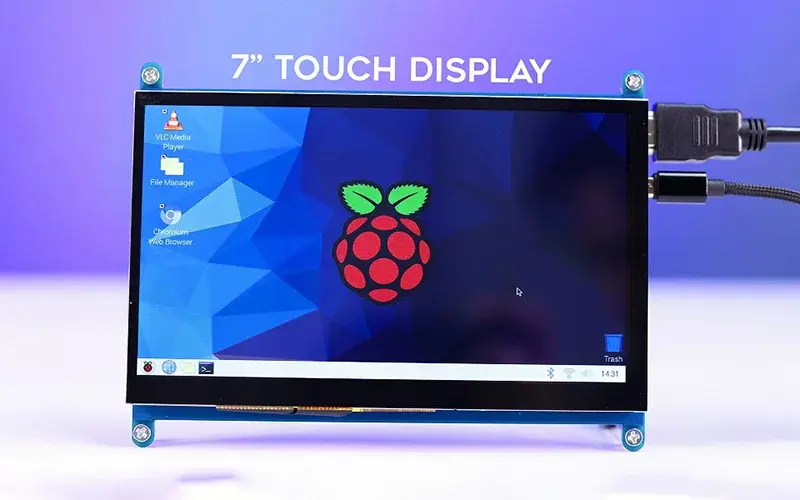 كيفية تثبيت شاشة LCD تعمل باللمس مقاس 7 بوصات على Raspberry Pi 4