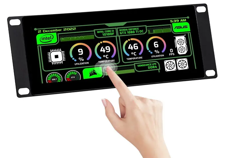 Full HD Touchscreen Display