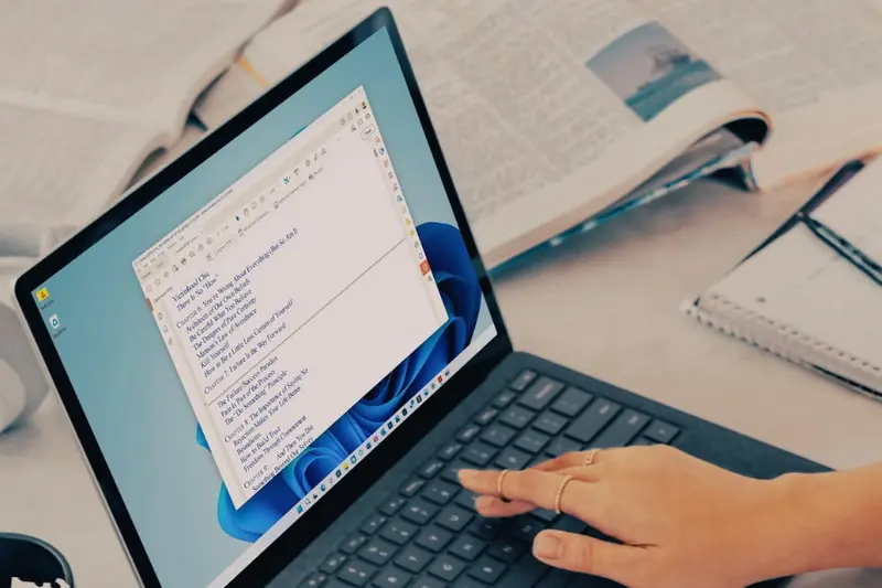 Puntos de presión de diseño sin título en pantallas LCD