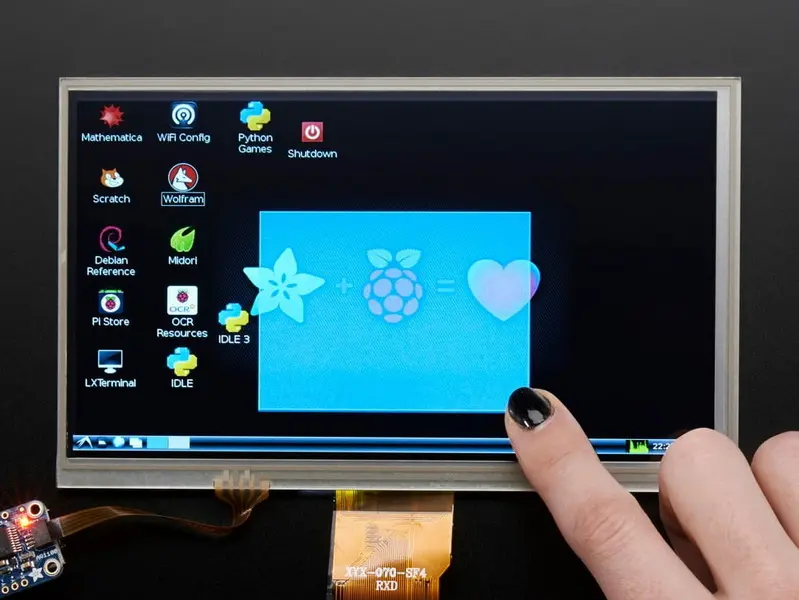 Touchscreen-Display für Pi