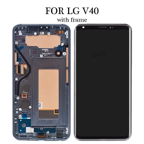 Lg V40 Tiene una pantalla táctil capacitiva