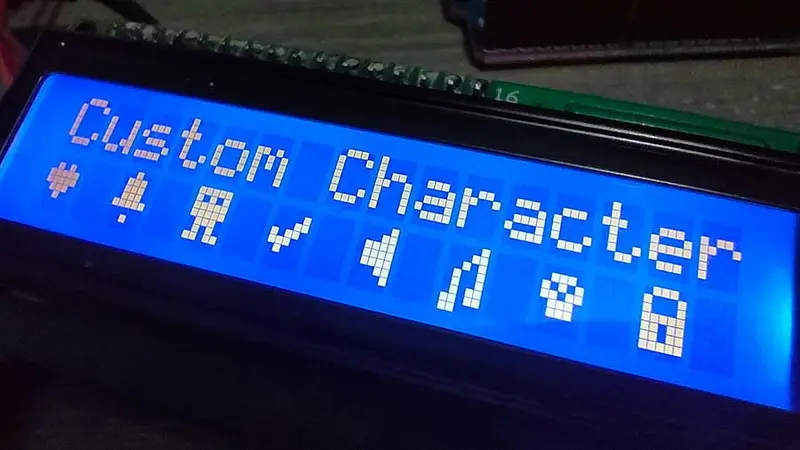 pantalla LCD personalizada de bricolaje