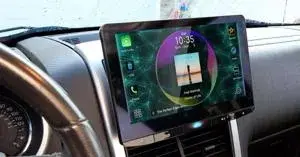 Pantalla táctil capacitiva de Android Auto en el coche