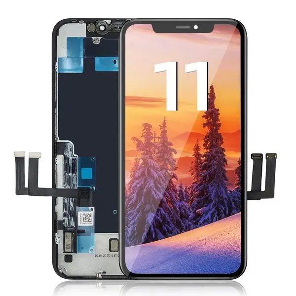 Para iPhone 11 Reemplazo de pantalla LCD 3D Touch Face ID Screen