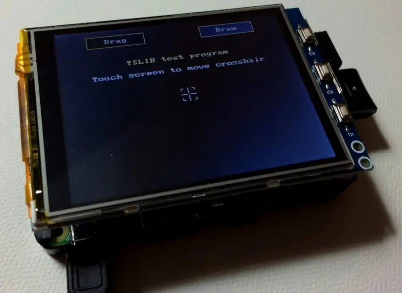 Calibración de pantalla de 7 pulgadas