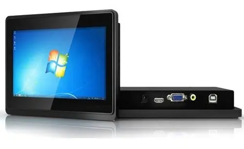 الجدار VESA تصاعد 7 بوصة شاشة تعمل باللمس بالسعة شاشات LCD شاشات الأقراص F