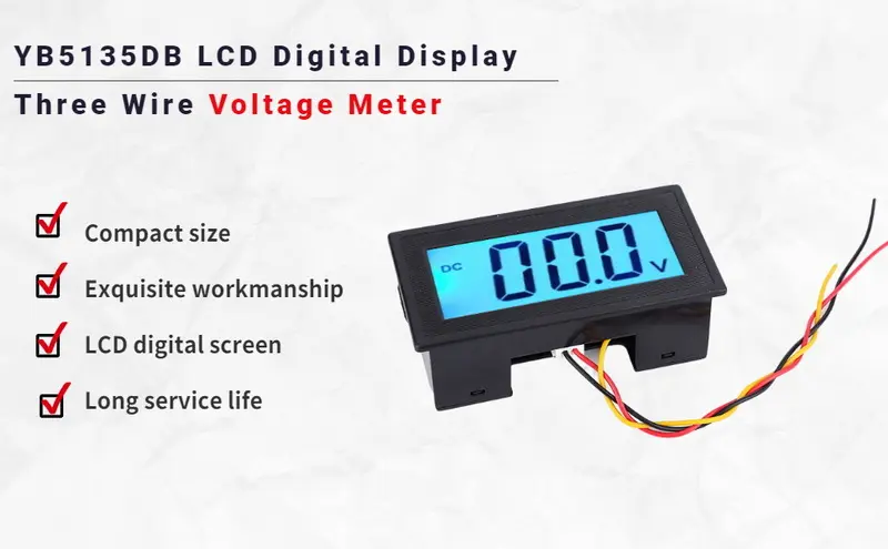 YB5135DB LCD-Digitalanzeige
