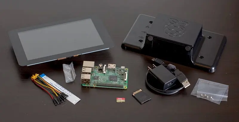 Conectar la pantalla táctil de Raspberry Pi 7 Conectar la pantalla táctil de Raspberry Pi 7
