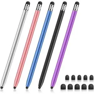 Lápiz de pantalla táctil capacitiva 5 colores