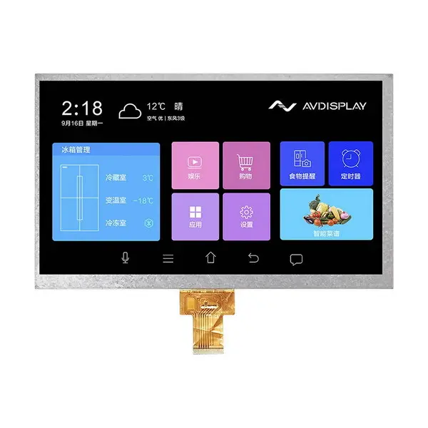 la pantalla de la pantalla del medidor de información múltiple TFT LCD