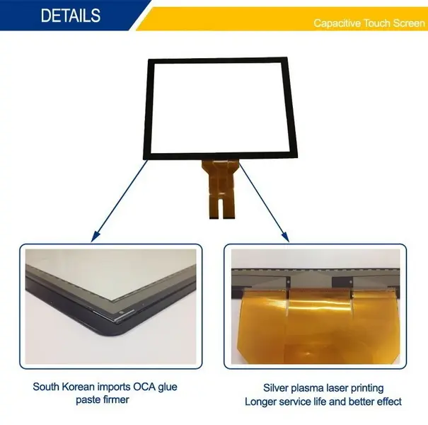لوحة شاشة تعمل باللمس بالسعة 5 بوصة لنظام Win78