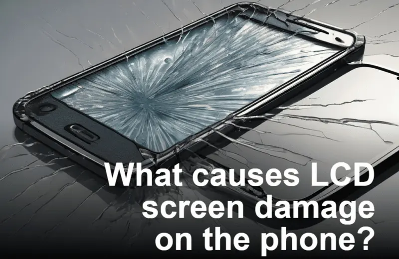 qué causa el daño de la pantalla LCD en el teléfono