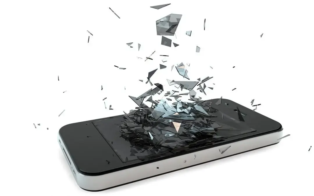 Broken Glass Screen Mobile
