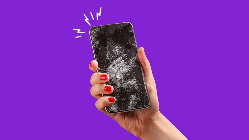 Cómo reparar la pantalla rota del teléfono