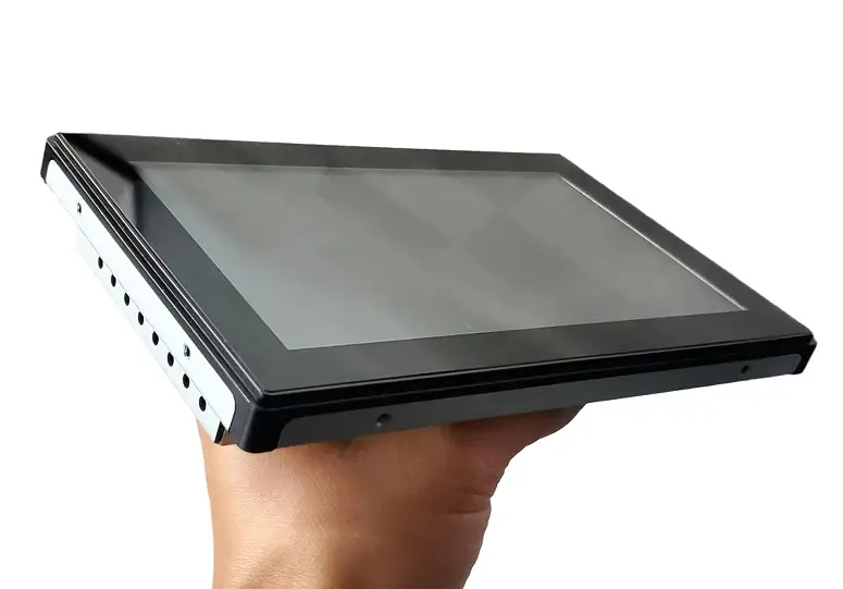 Una tableta con pantalla táctil capacitiva