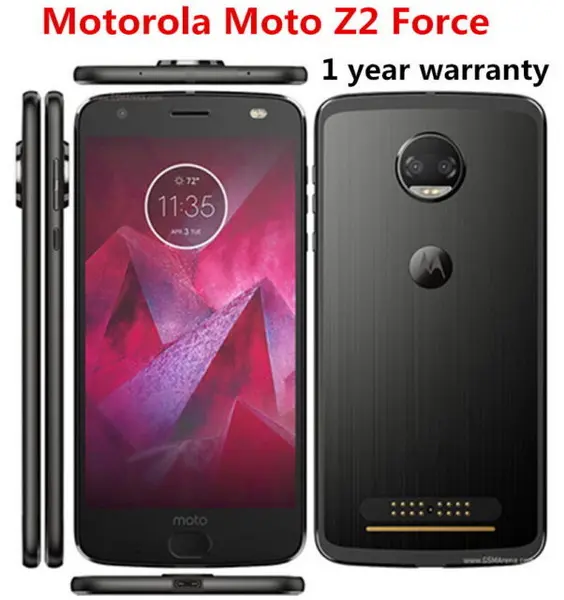Moto Z2 con una pantalla LCD2
