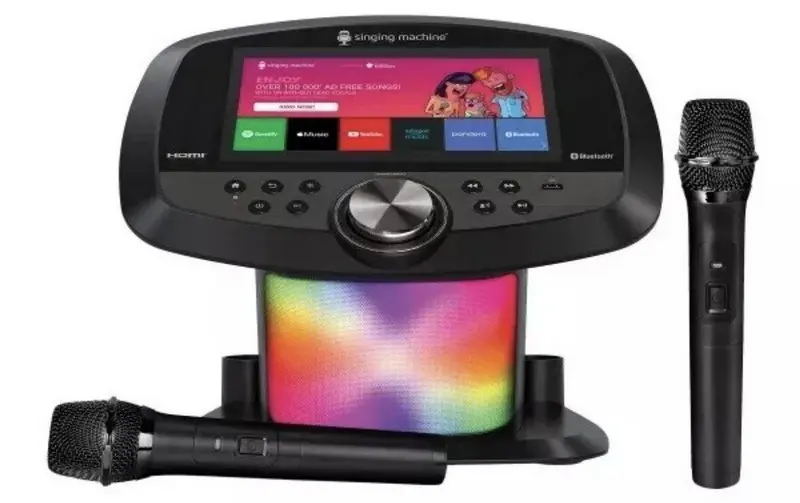 Sistema de Karaoke con pantalla táctil