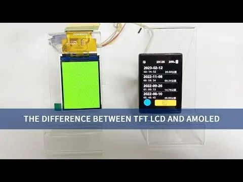 la diferencia entre TFTLCD y AMOLED