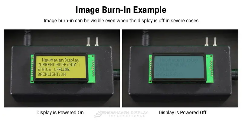 Grabación de pantalla LCD en ejemplo