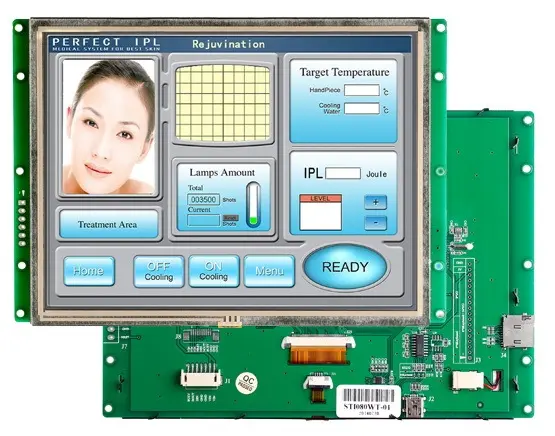 شاشة اللمس بالسعة السيليكونية