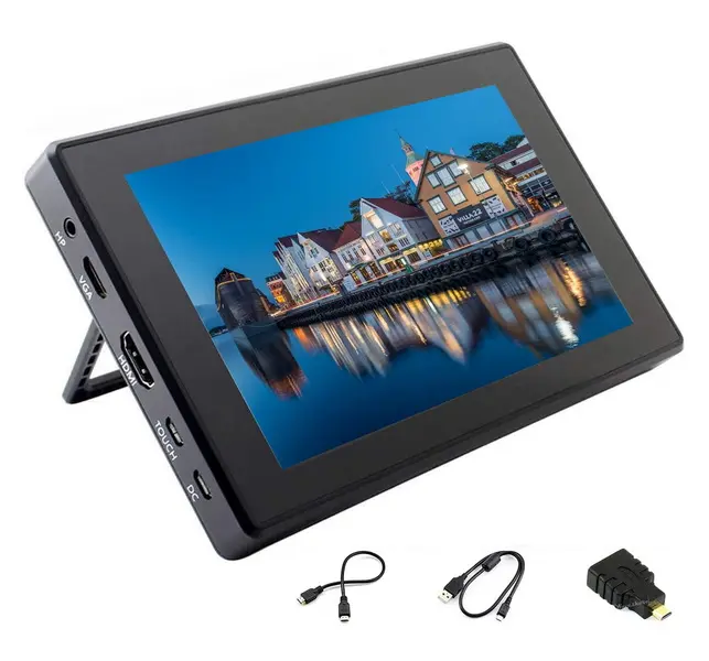 LCD con pantalla táctil capacitiva de 7 pulgadas