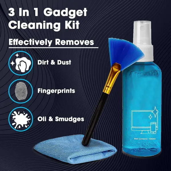 Limpieza de gadgets 3 en 1