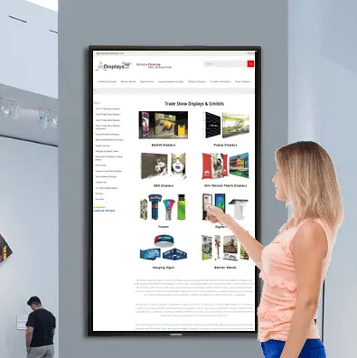 Monitor de pantalla táctil grande Monitor de pantalla táctil grande