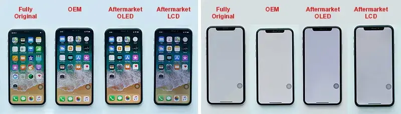 diferentes tipos de pantalla LCD