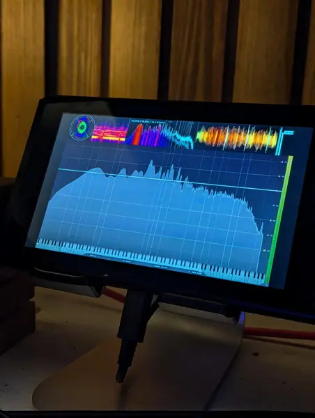 convirtió el interruptor en un controlador DAW con pantalla táctil