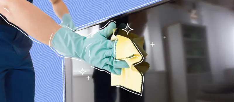 cómo limpiar la pantalla del televisor