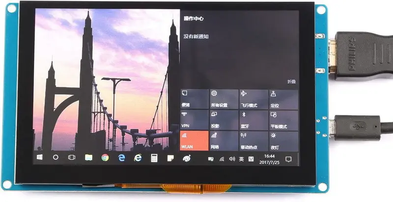شاشة تعمل باللمس بالسعة 5 بوصة2
