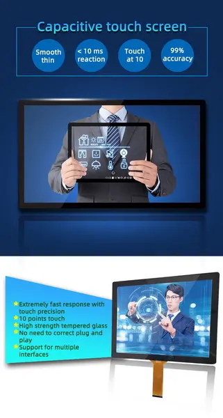 مقدمة من شاشة تعمل باللمس بالسعة