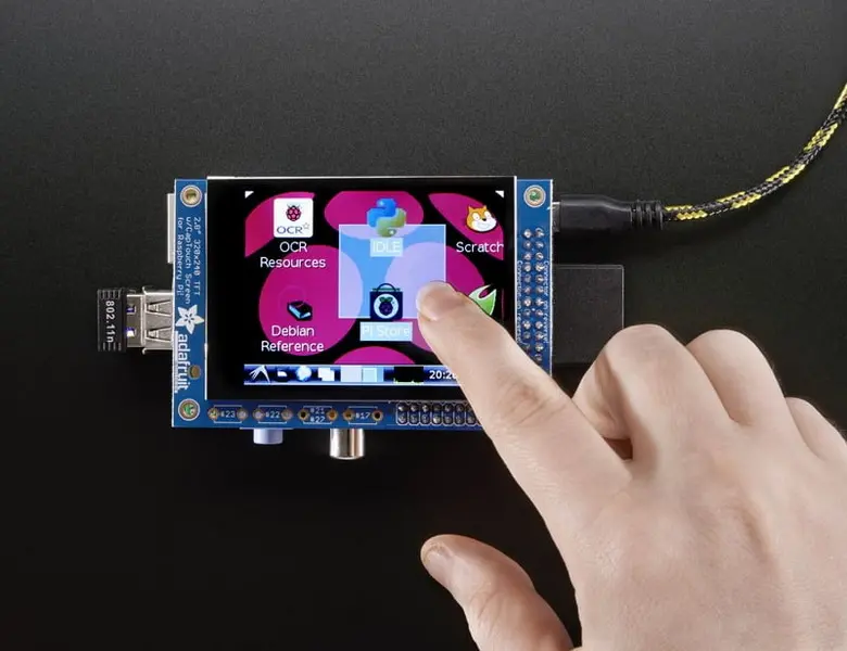 Raspberry Pi controlada por tacto Raspberry Pi controlada por tacto