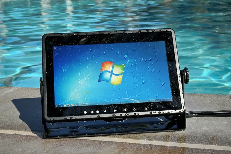 Sonnenlicht lesbarer Touchscreen