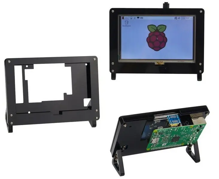 Consumo de corriente de pantalla LCD Pi3