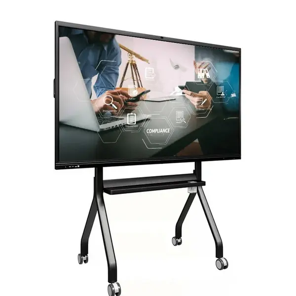 Monitor-capacitivo-infrarrojo-de-65 pulgadas-multi-pantalla-táctil-pizarra-interactiva-inteligente-para-educación-y-conferencias