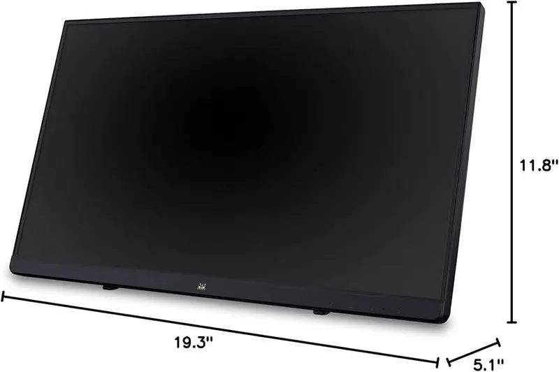 22 Pantalla de quiosco con pantalla táctil