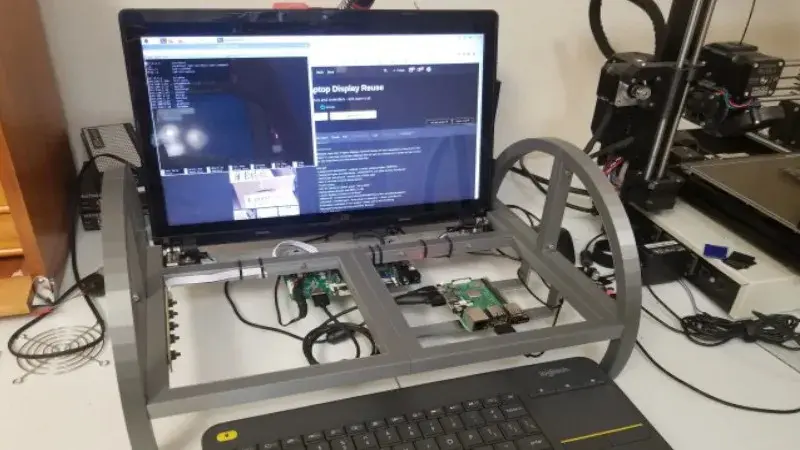 Reutilizar la pantalla LCD de la computadora portátil
