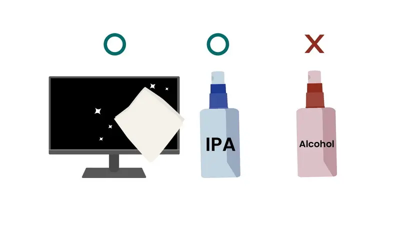 ¿Qué puedo limpiar en mi monitor?