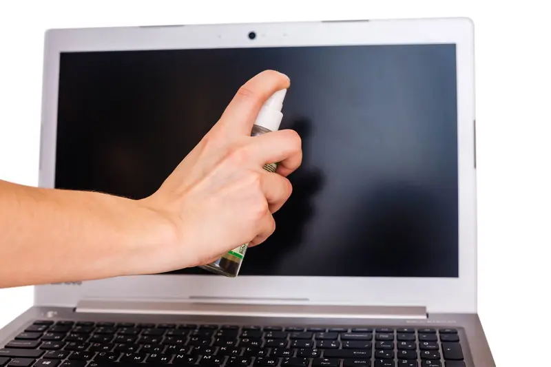 limpiar una pantalla LCD