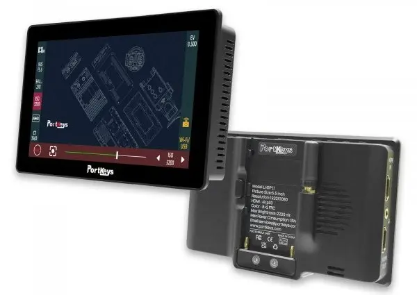 Pantalla LCD rota en negro