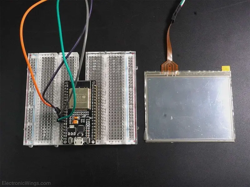 4_Wire_Touch_Screen_Interfacing_with_ESP32