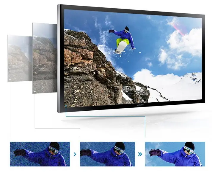 ضمان شاشة تلفزيون Samsung LED متصدع