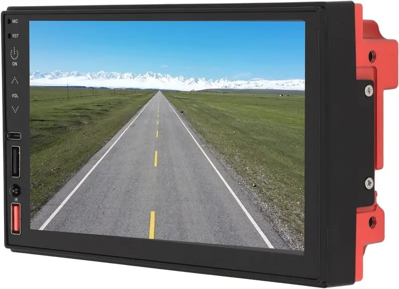 شاشة تعمل باللمس بالسعة لراديو السيارة