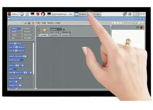 شاشة LCD تعمل باللمس بالسعة مقاس 10.1 بوصة